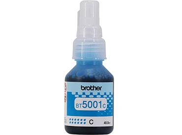Botella de tinta cian de ultra alto rendimiento Brother BT5001C