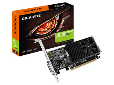 Placa de Video Gigabyte GT 1030 Low Profile D4 2G