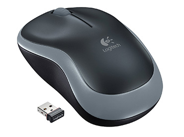 Mouse Logitech Wireless M185 Gris Oscuro