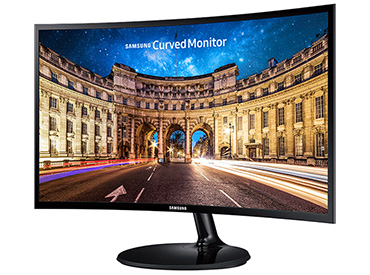 Monitor LED Samsung Curvo  24" Full HD C24F390 - HDMI - VGA