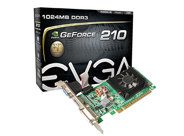 Placa de Video EVGA GeForce 210 1GB DDR3