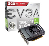Placa de Video EVGA GeForce GT 640 (Dual Slot) 2GB DDR3