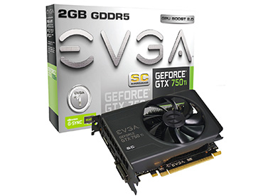 Placa de Video EVGA GeForce® GTX 750 Ti Superclocked 2GB GDDR5