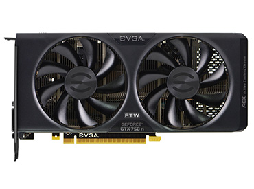 Placa de Video EVGA GeForce® GTX 750 Ti FTW 2GB GDDR5