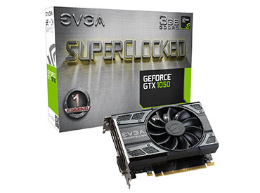 Placa de Video EVGA GeForce® GTX 1050 SC GAMING 3GB GDDR5