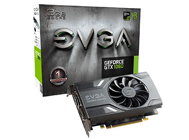 Placa de Video EVGA GeForce® GTX 1060 GAMING 3GB GDDR5