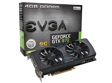 Placa de Video EVGA GeForce® GTX 970 SC GAMING ACX 2.0