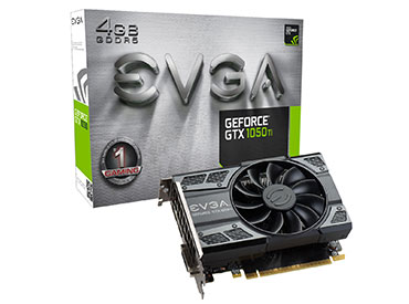 Placa de Video EVGA GeForce® GTX 1050 Ti GAMING 4GB GDDR5