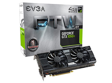 Placa de Video EVGA GeForce® GTX 1050 Ti FTW DT GAMING 4GB GDDR5