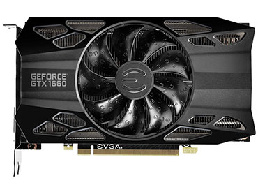 Placa de Video EVGA GeForce® GTX 1660 Black GAMING - 6GB GDDR5