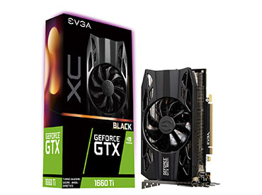 Placa de Video EVGA GeForce® GTX 1660 Ti XC Black GAMING - 6GB GDDR6
