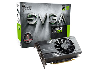 Placa de Video EVGA GeForce® GTX 1060 GAMING 6GB GDDR5