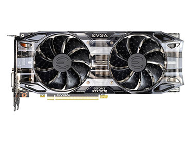 Placa de Video EVGA GeForce® RTX 2070 Black GAMING - 8GB GDDR6