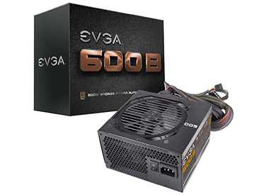 Fuente EVGA 600W ATX 80+ Bronze