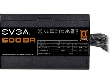 Fuente EVGA 600BR 600W 80 PLUS Bronze