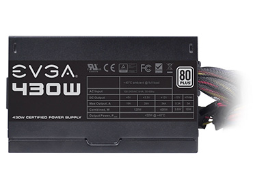 Fuente EVGA 430W ATX 80+