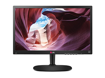 Monitor LED LG 19,5" 20M35D-B - 5ms - DVI - VGA