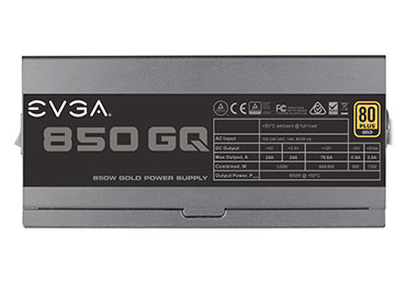 Fuente EVGA 850W GQ MODULAR 80+ GOLD