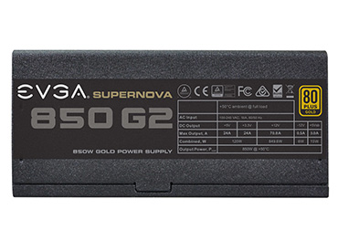 Fuente EVGA SuperNOVA 850 G2 de 850W ATX MODULAR 80+ GOLD