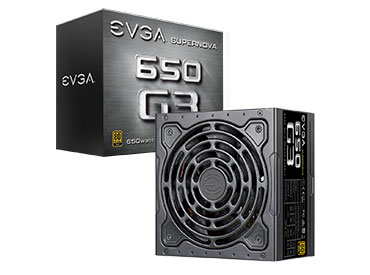 Fuente EVGA SuperNOVA 650 G3 de 650W ATX MODULAR 80+ GOLD