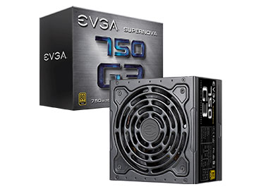 Fuente EVGA SuperNOVA 750 G3 de 750W ATX MODULAR 80+ GOLD