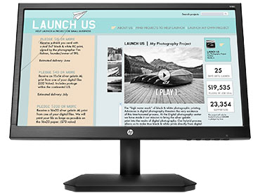 Monitor HP V190 de 18,5" - VGA (2NK17AA)