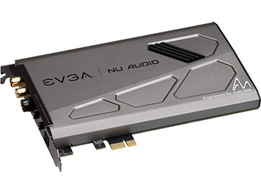 Placa de Sonido EVGA NU Lifelike Audio - RGB LED - PCIe