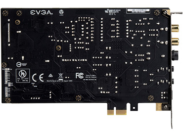 Placa de Sonido EVGA NU Lifelike Audio - RGB LED - PCIe