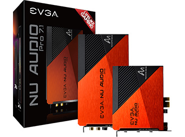 Placa de Sonido EVGA NU Audio Pro 7.1 Lifelike Audio - RGB LED - PCIe