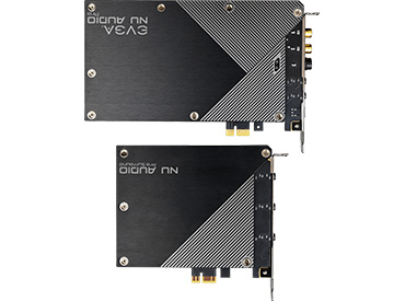 Placa de Sonido EVGA NU Audio Pro 7.1 Lifelike Audio - RGB LED - PCIe