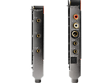 Placa de Sonido EVGA NU Audio Pro 7.1 Lifelike Audio - RGB LED - PCIe