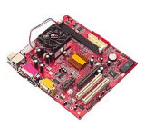 Motherboard PC Chips 810 con Duron 1300 integrado Computer Shopping
