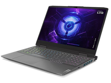 Notebook Lenovo LOQ 15IRH8 - i5-12450H - 8GB - 512GB - RTX 3050 6GB - 15,6" FHD - W11H