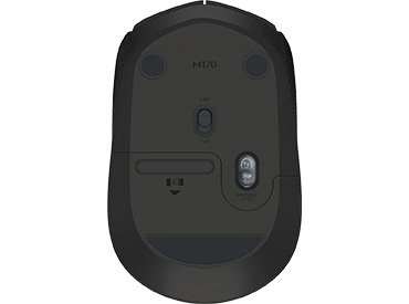 Mouse Logitech Wireless M170 Negro