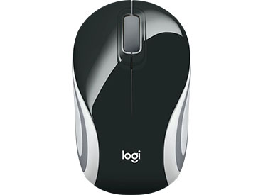 Mini Mouse Logitech Wireless M187 Negro