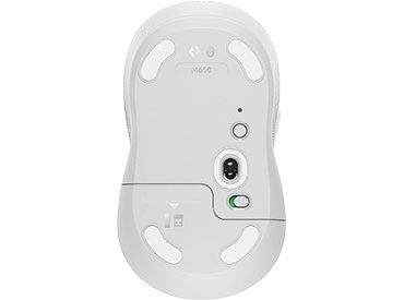 Mouse Logitech Wireless Signature M650 White