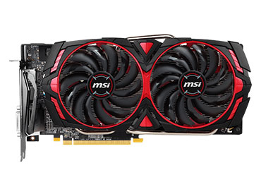 Placa de video MSI Radeon™ RX 570 ARMOR MK2 8G OC