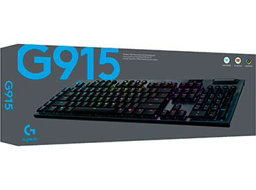 Teclado Mecánico Inalámbrico RGB Logitech G915 - LIGHTSPEED