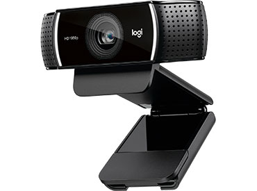 Logitech C922 Pro HD Stream Webcam - Full HD 1080p con Trípode