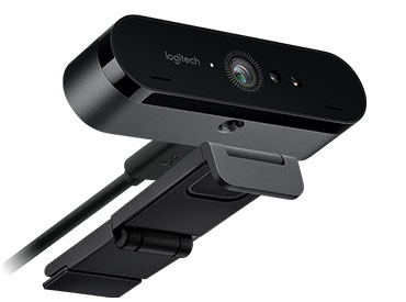 Logitech BRIO Ultra HD Pro Webcam - 4K con HDR y RightLight™ 3