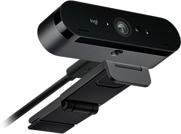 Logitech BRIO Ultra HD Pro Webcam - 4K con HDR y RightLight™ 3