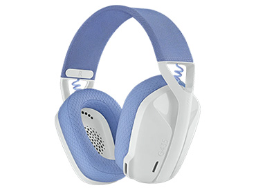 Auriculares inalámbricos Logitech G435 - Blanco Crudo y Lila