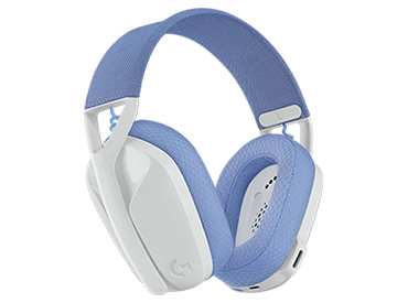 Auriculares inalámbricos Logitech G435 - Blanco Crudo y Lila