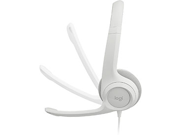 Auriculares con Micrófono Logitech H390 USB - Blanco