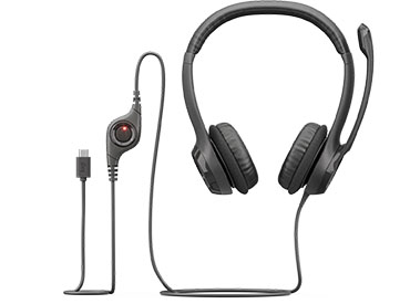 Auriculares con Micrófono Logitech H390 USB-C