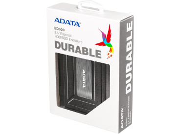 Carcasa Externa ADATA ED600 USB 3.2 Gen1 (Incluye HDD de 1TB)