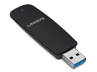 Adaptador USB Wireless-N de doble banda N600 Linksys AE2500