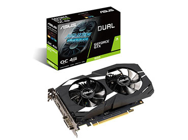 Placa de Video ASUS Dual GeForce® GTX 1650 OC edition 4GB GDDR5