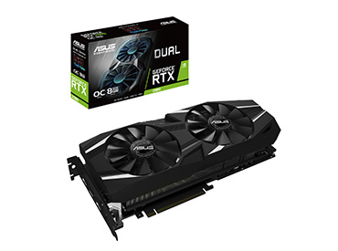 Placa de Video ASUS Dual GeForce RTX™ 2080 OC edition 8GB GDDR6