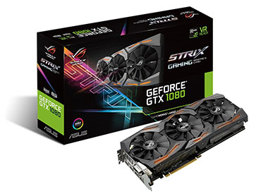 Placa de Video ASUS ROG STRIX GeForce® GTX 1080 A8G-GAMING